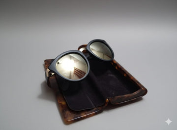 Tortoiseshell Sunglasses with Protective Case – Classic & Stylish (Copy)