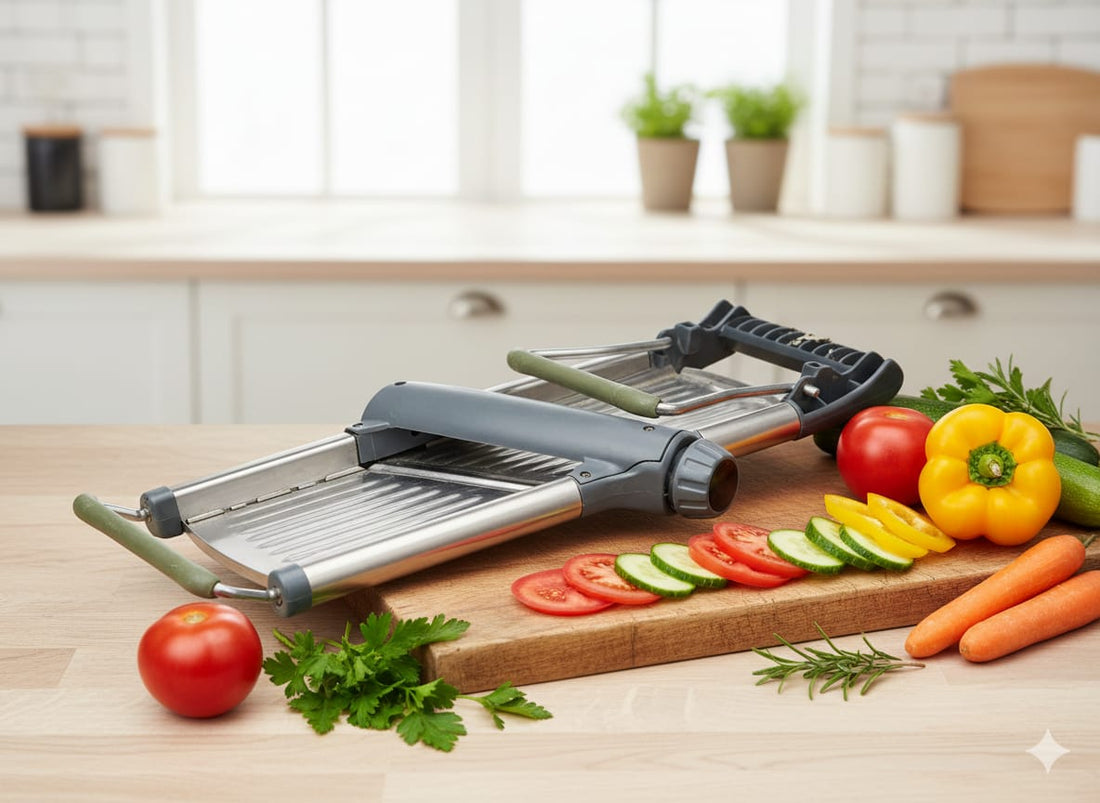 Professional Stainless Steel Adjustable Mandoline Slicer – Easy & Precise Slicing (Copy)
