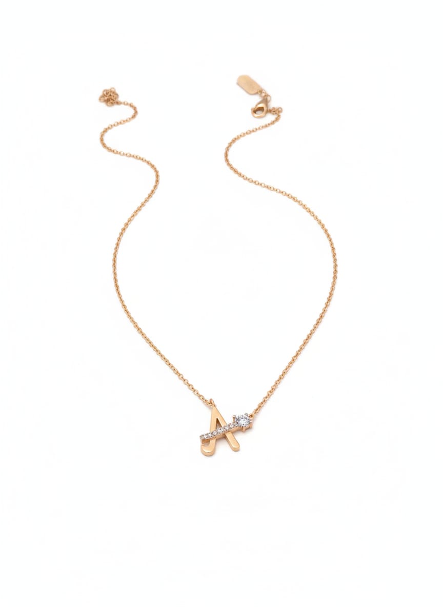 Personalized Alphabet Necklace – English & Urdu Letters