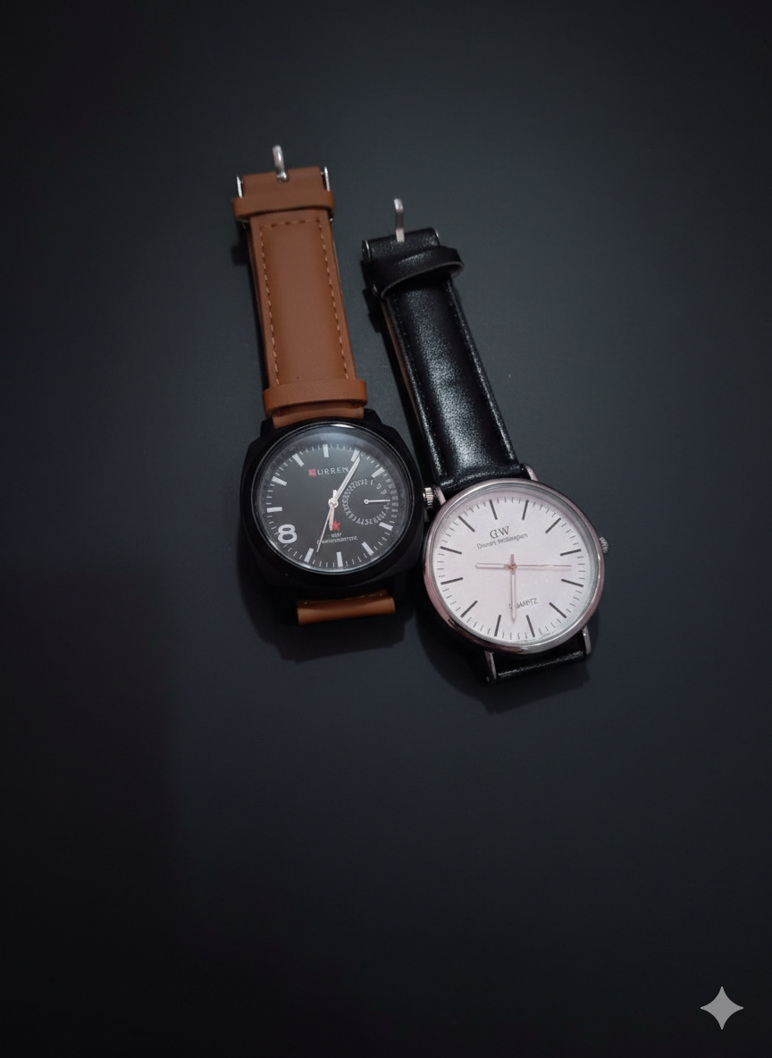 BUNDLE OF 2 ( DW WATCH + CURREN WATCH ) IMPORTED HIGH SELLING BUNDLE