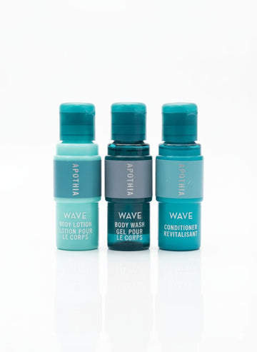 Apotha Mini Body Care Set – 3‑Piece 25 ml (Lotion, Conditioner & Body Wash) (Copy)