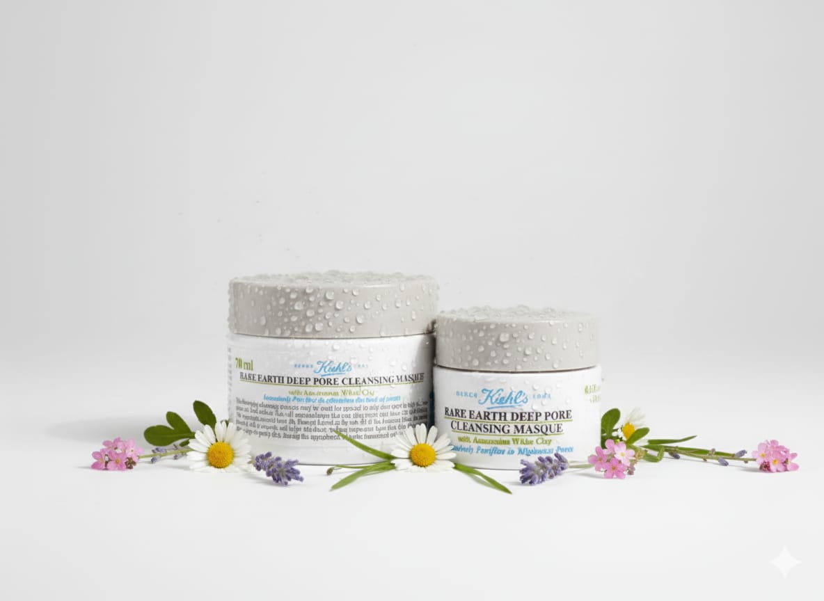 Kiehl’s Rare Earth Deep Pore Cleansing Masque – 28ml + 14ml Bundle (Copy)