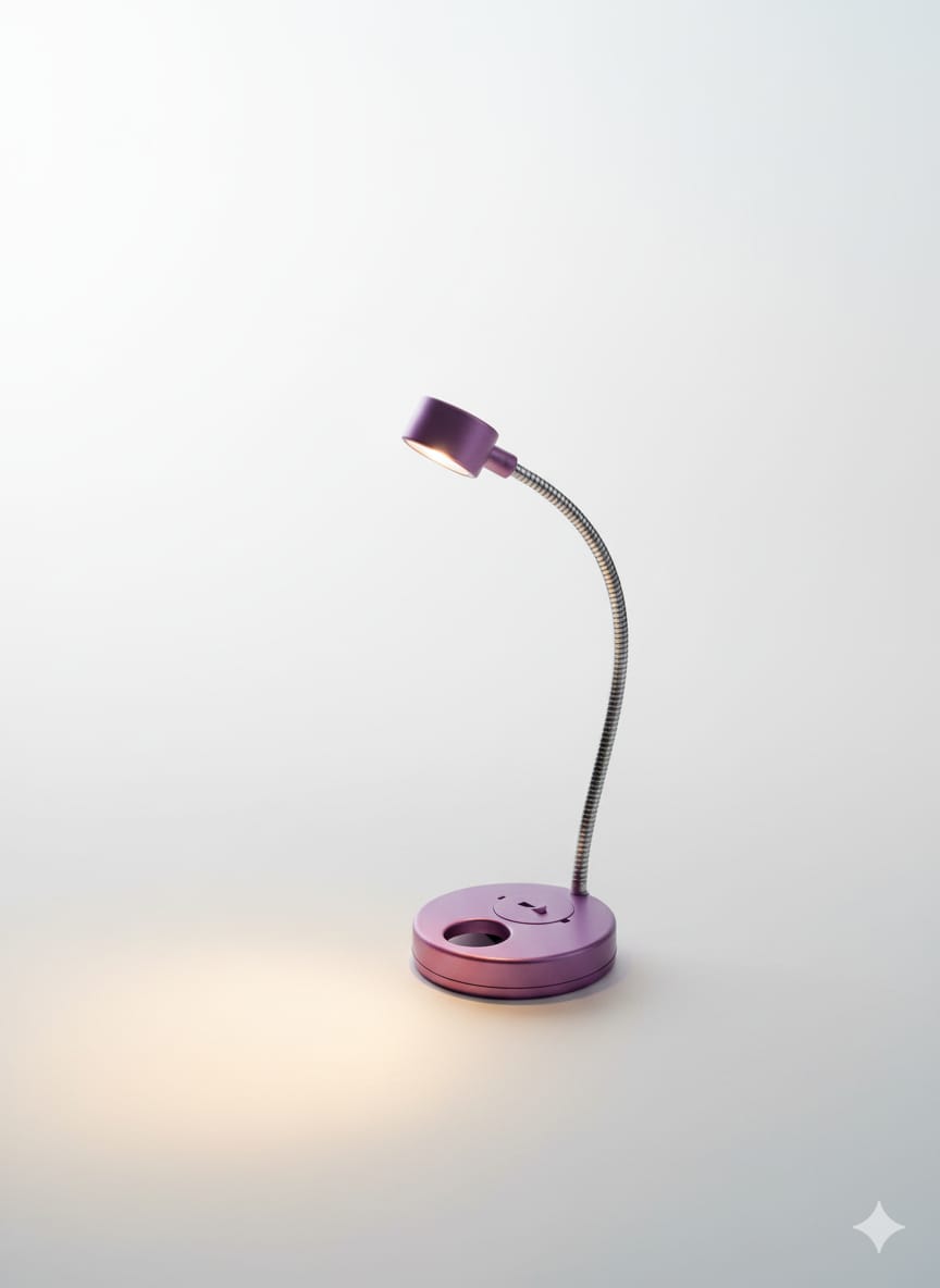 Flexible Clip-On LED Book Light – Adjustable & Portable Reading Lamp (Copy)